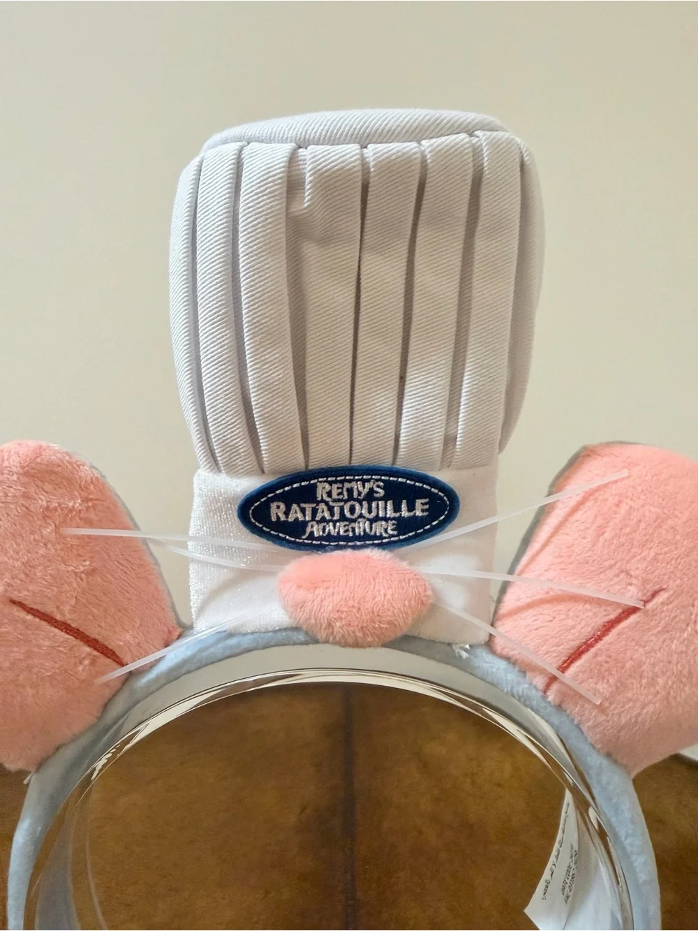 NEW DISNEY EPCOT FRANCE REMY’S RATATOUILE EARS HEADBAND CHEFS HAT WHISKERS 👨‍🍳